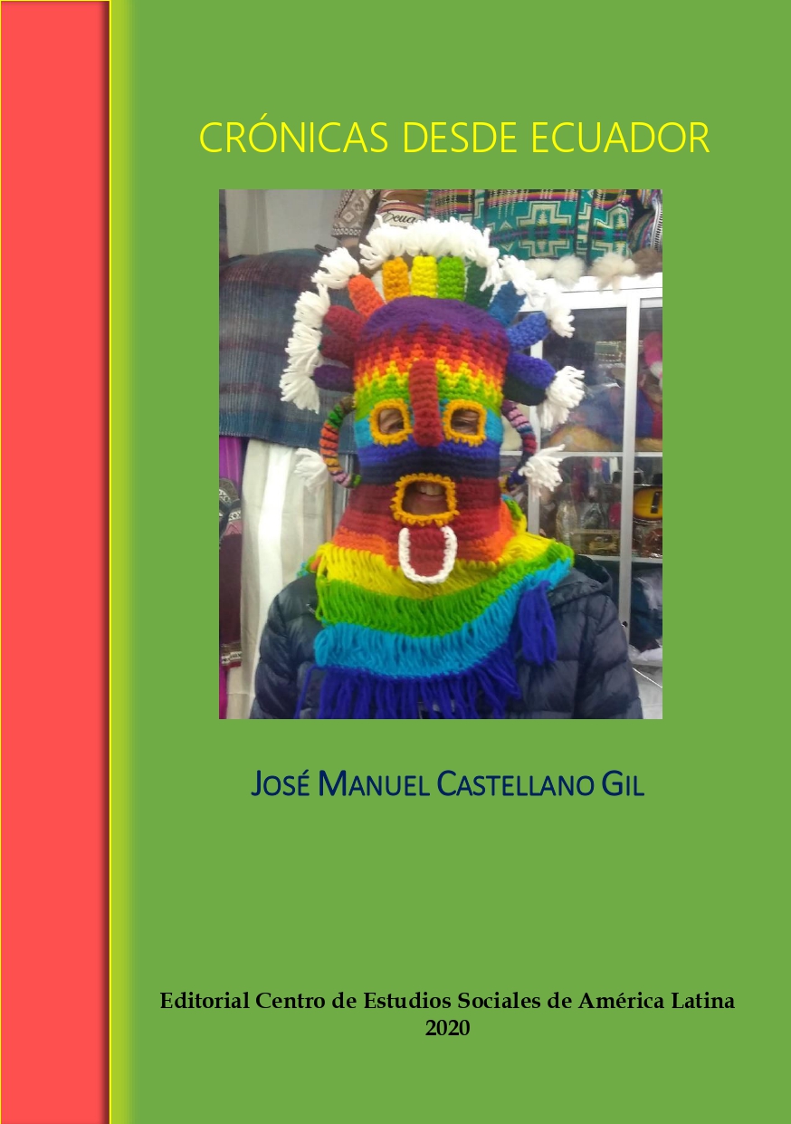 Portada del libro Crónicas desde Ecuador