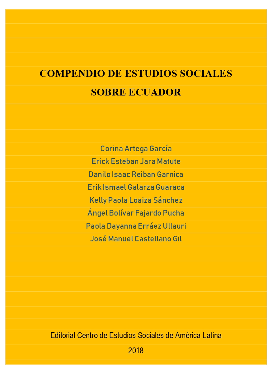 Portada del libro Compendio de Estudios Sociales sobre Ecuador