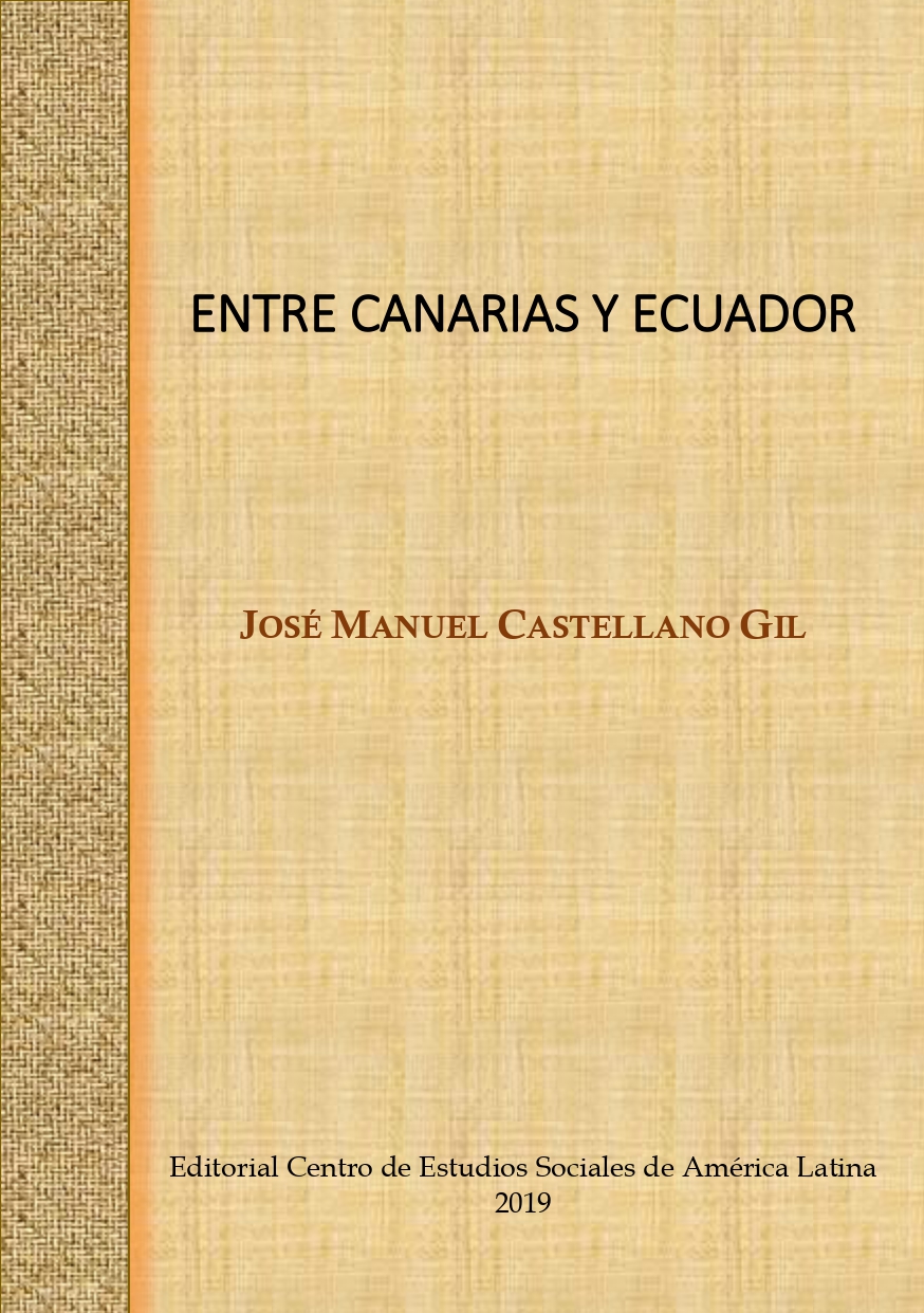 Portada del libro Entre Canarias y Ecuador