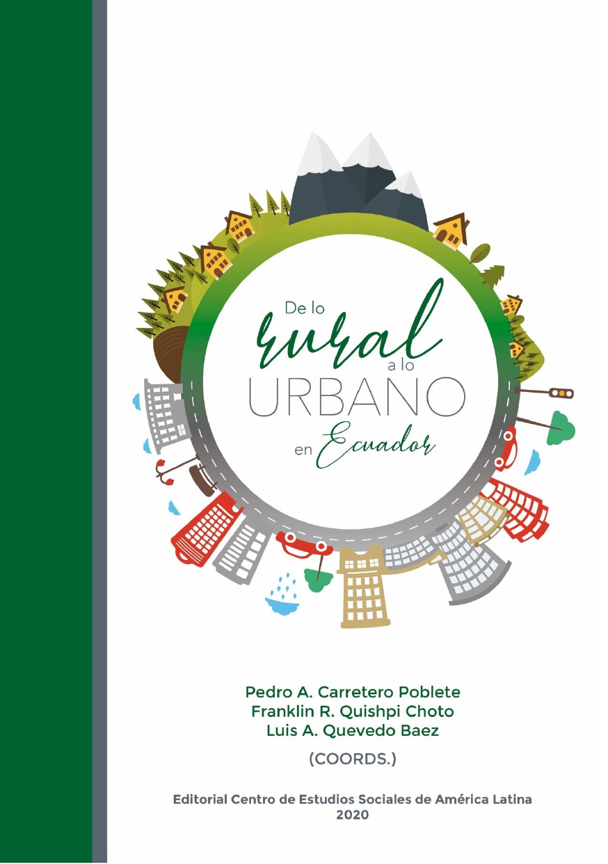 Portada del libro De lo rural a lo urbano en Ecuador