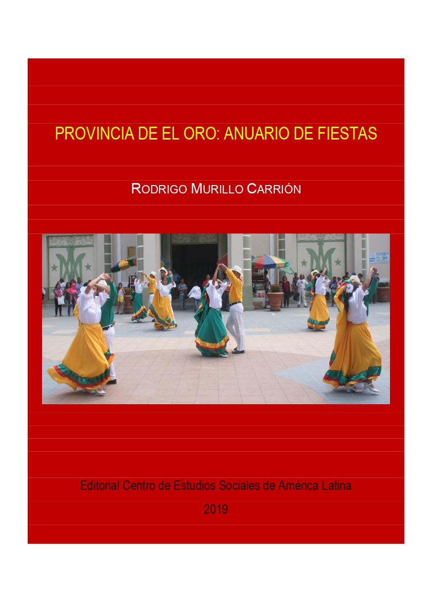 Portada del libro Provincia de El Oro: Anuario de fiestas